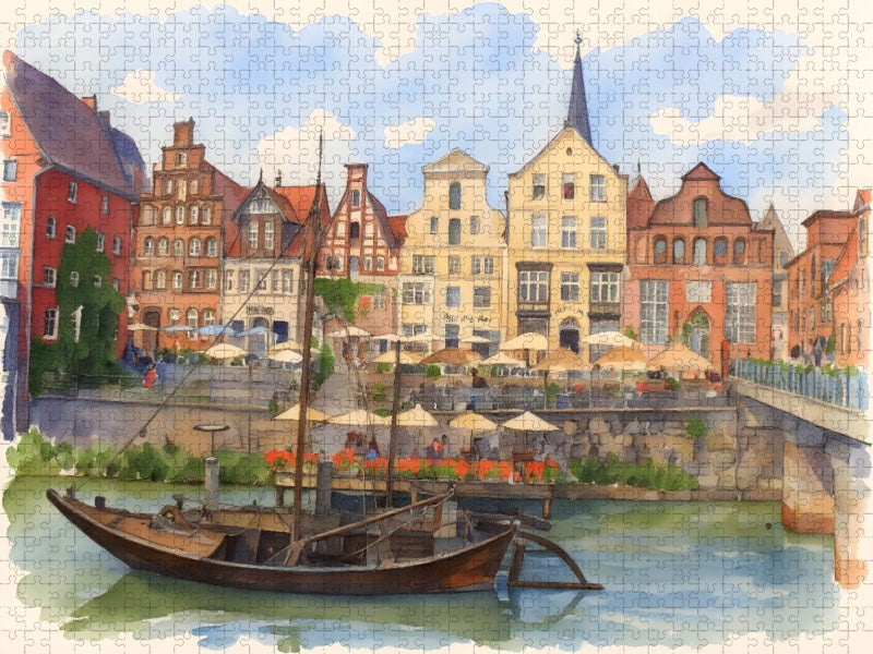 Lüneburg - CALVENDO Foto-Puzzle'