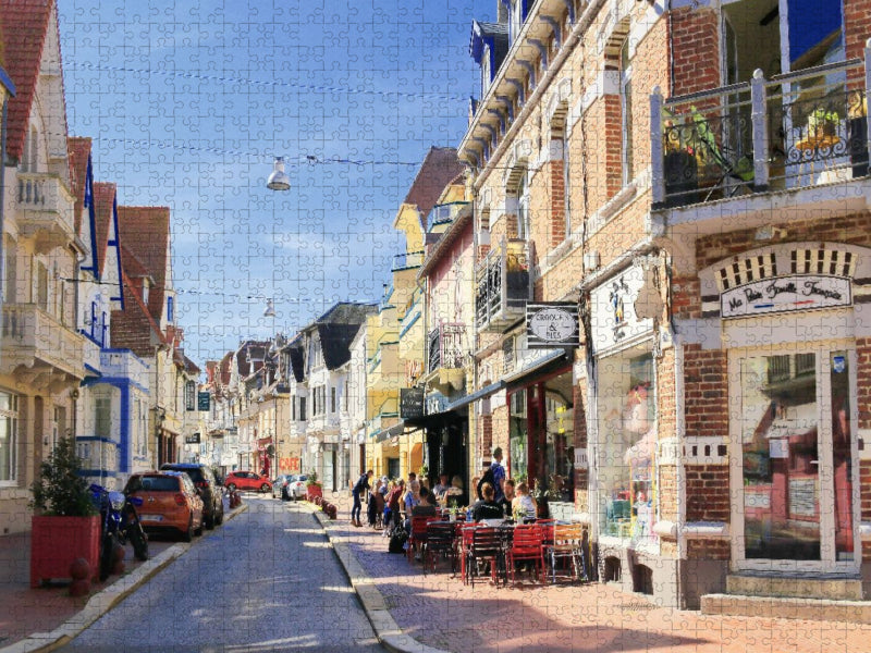 Le Touquet-Paris-Plage, Rue de Londres - CALVENDO Foto-Puzzle'