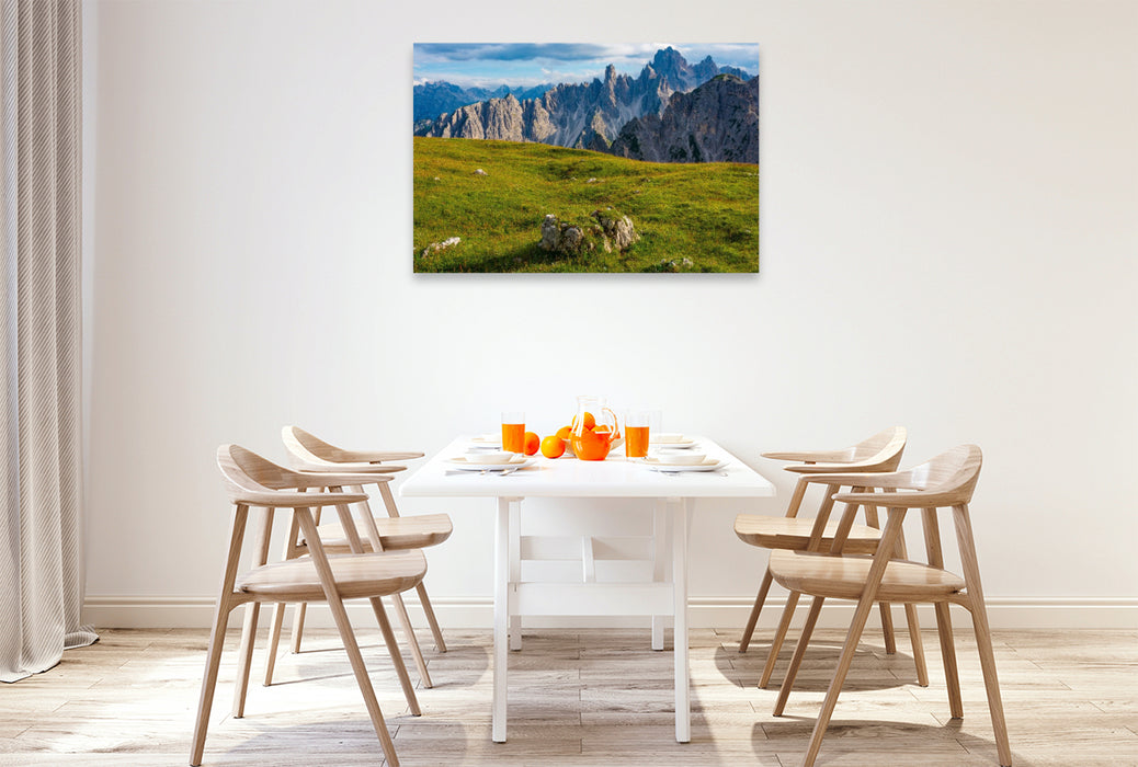 Premium Textil-Leinwand Cadini-Gruppe im Sommer