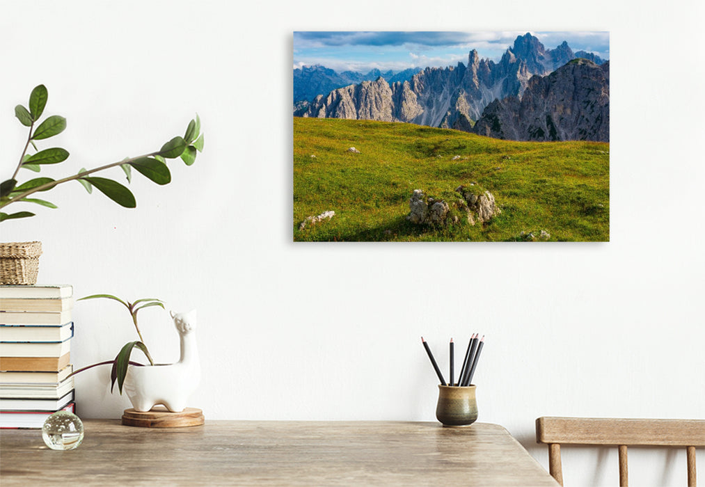 Premium Textil-Leinwand Cadini-Gruppe im Sommer