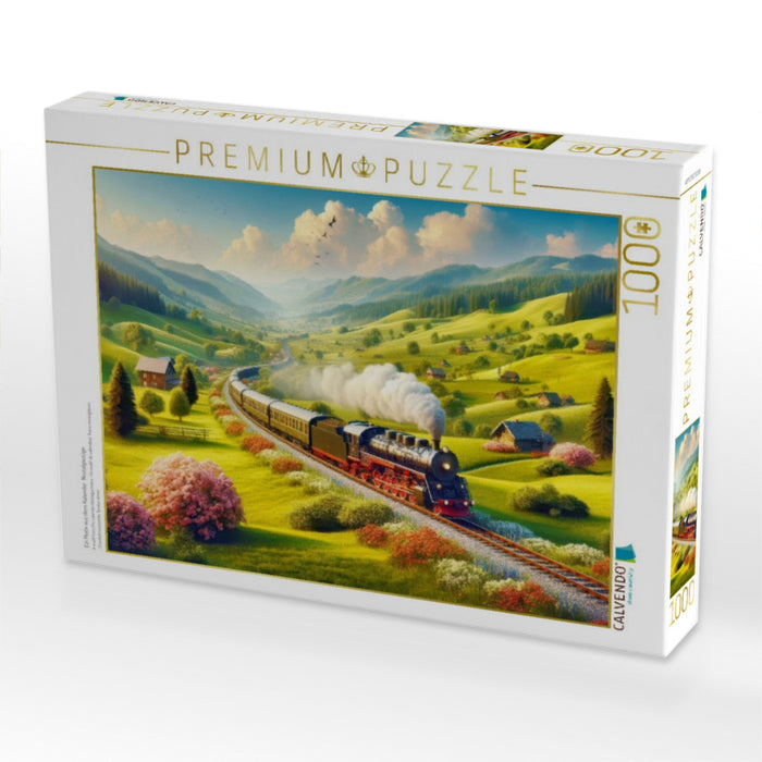 Ein Motiv aus dem Kalender Nostalgiezüge - CALVENDO Foto-Puzzle'