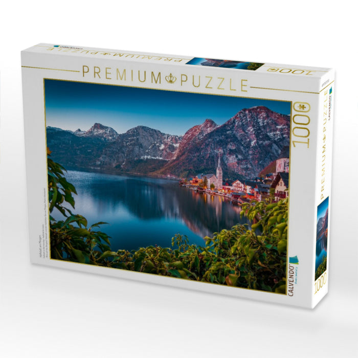 Hallstatt am Morgen - CALVENDO Foto-Puzzle'