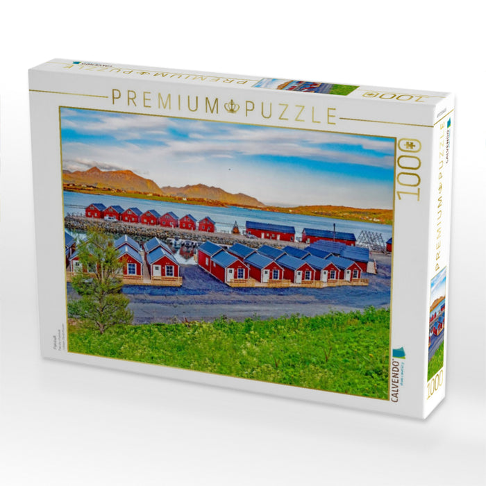 Flakstadt - CALVENDO Foto-Puzzle'