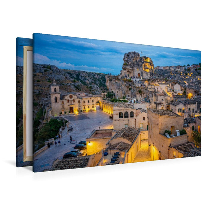 Premium Textil-Leinwand Sassi von Matera