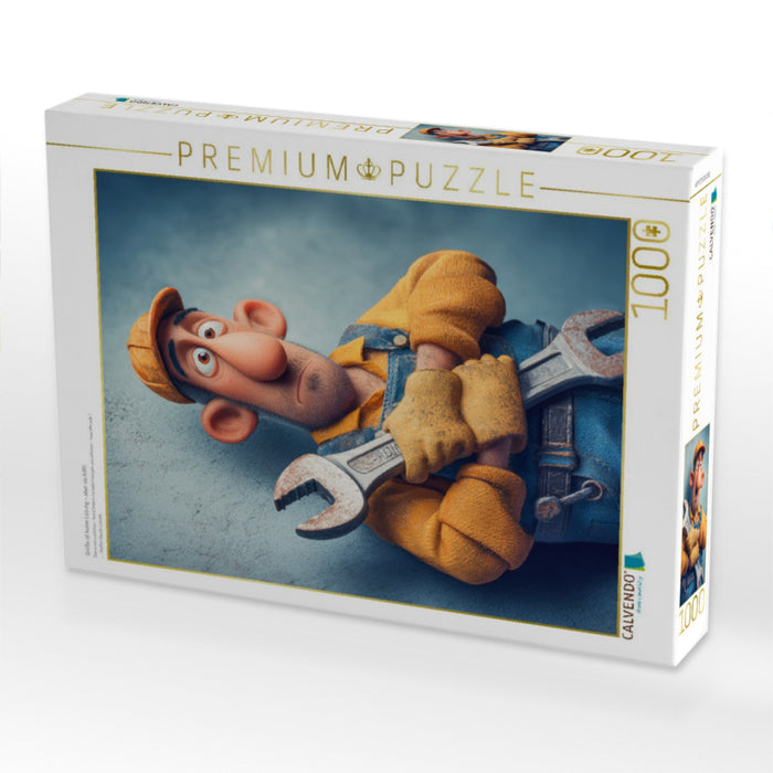 Größe ist keine Lösung – aber sie hilft! - CALVENDO Foto-Puzzle'