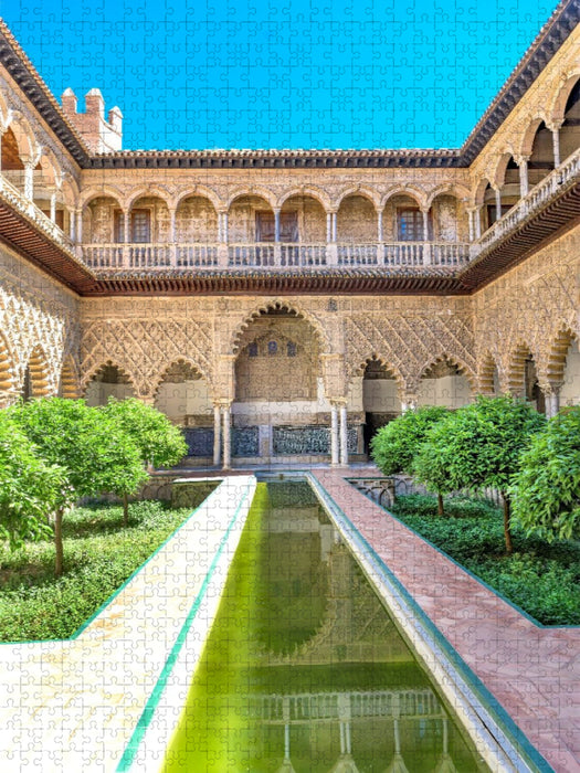 Alcazar de Sevilla - CALVENDO Foto-Puzzle'