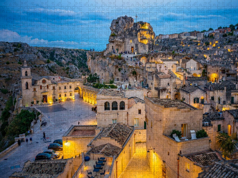 Sassi von Matera - CALVENDO Foto-Puzzle'