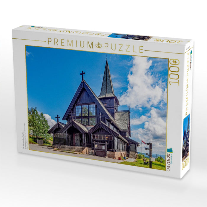 Die Holmenkollen-Kapelle - CALVENDO Foto-Puzzle'