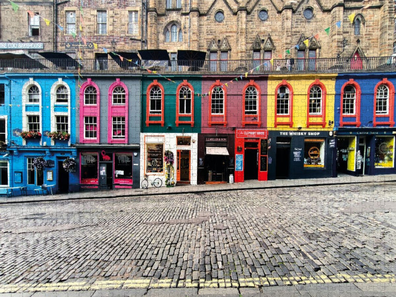 Victoria Street Edinburgh - CALVENDO Foto-Puzzle'