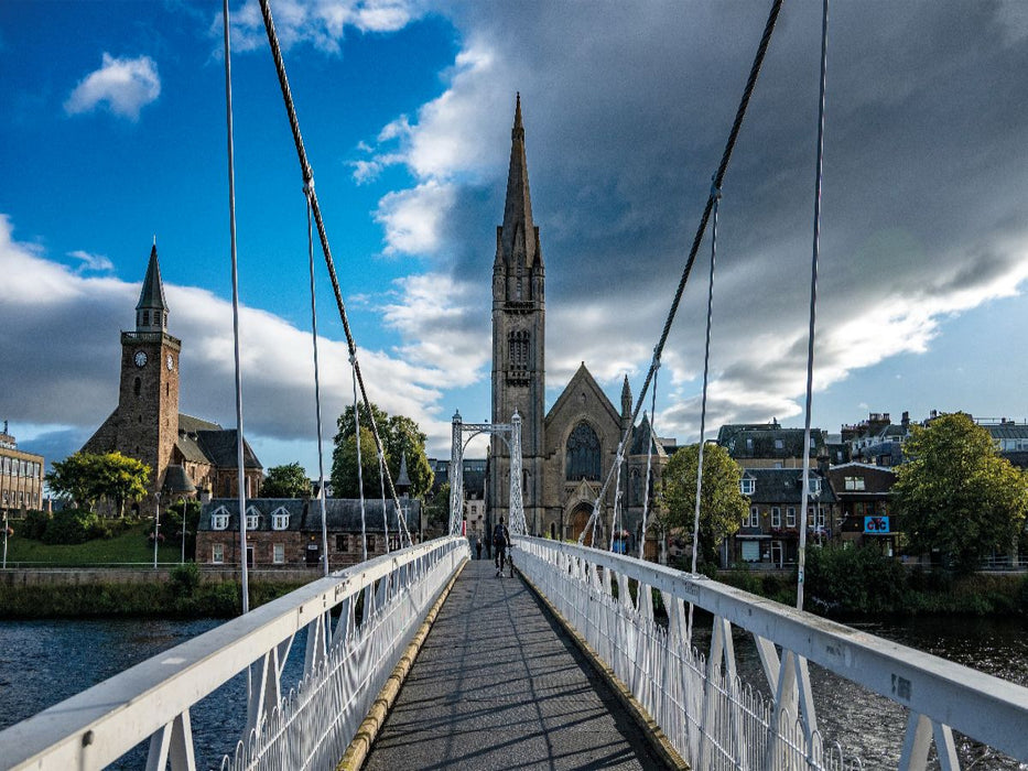 Greig Street Bridge Inverness - CALVENDO Foto-Puzzle'