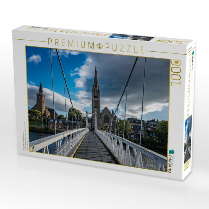 Greig Street Bridge Inverness - CALVENDO Foto-Puzzle'