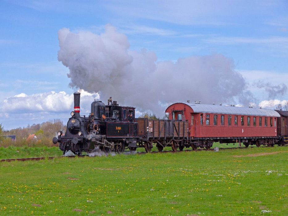 Angelner Dampfeisenbahn bei Süderbrarup - CALVENDO Foto-Puzzle'