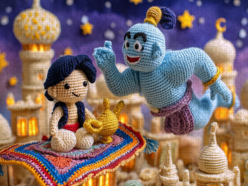 Aladin und die Wunderlampe - CALVENDO Foto-Puzzle'
