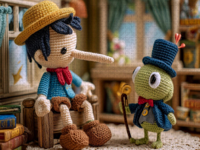 Die Abenteuer des Pinocchio - CALVENDO Foto-Puzzle'