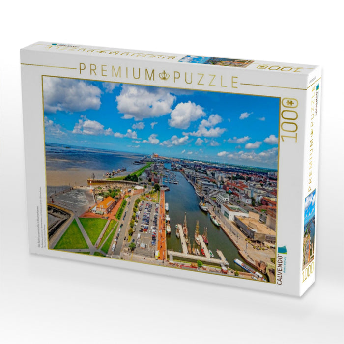 Die Barkhausenstraße in Bremerhaven - CALVENDO Foto-Puzzle'