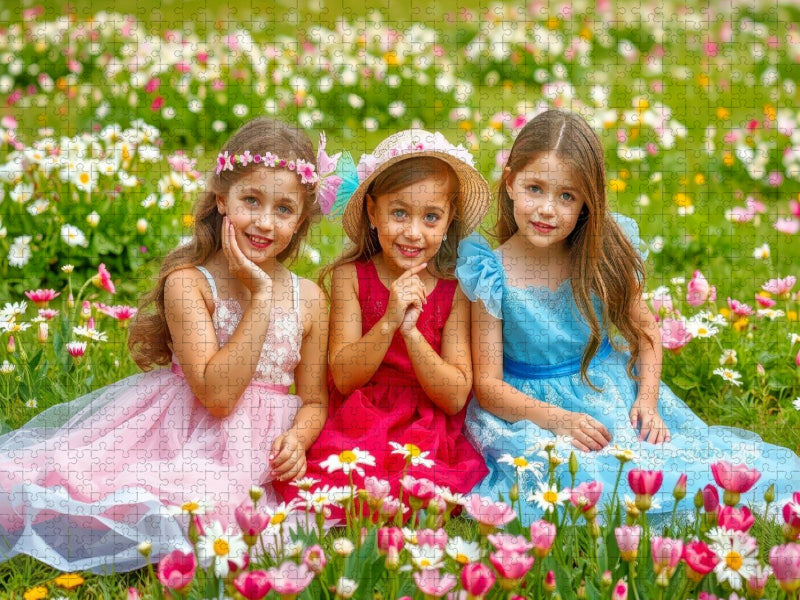 Mit Liebe für kleine Prinzessinnen gestaltet. - CALVENDO Foto-Puzzle'