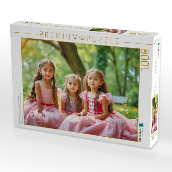 Liebevoll gemacht für kleine Königinnen von morgen. - CALVENDO Foto-Puzzle'