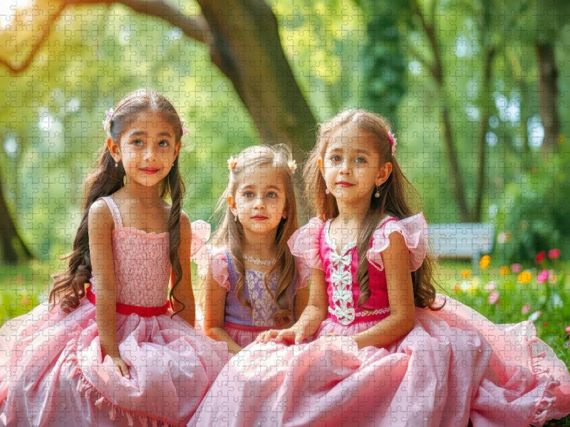 Liebevoll gemacht für kleine Königinnen von morgen. - CALVENDO Foto-Puzzle'