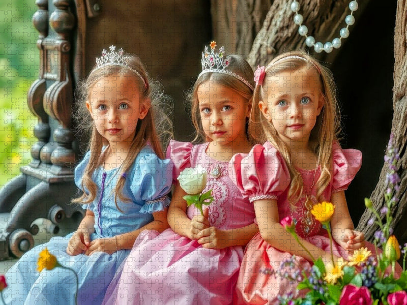 Zauberhafte Details für königliche Kinderträume. - CALVENDO Foto-Puzzle'
