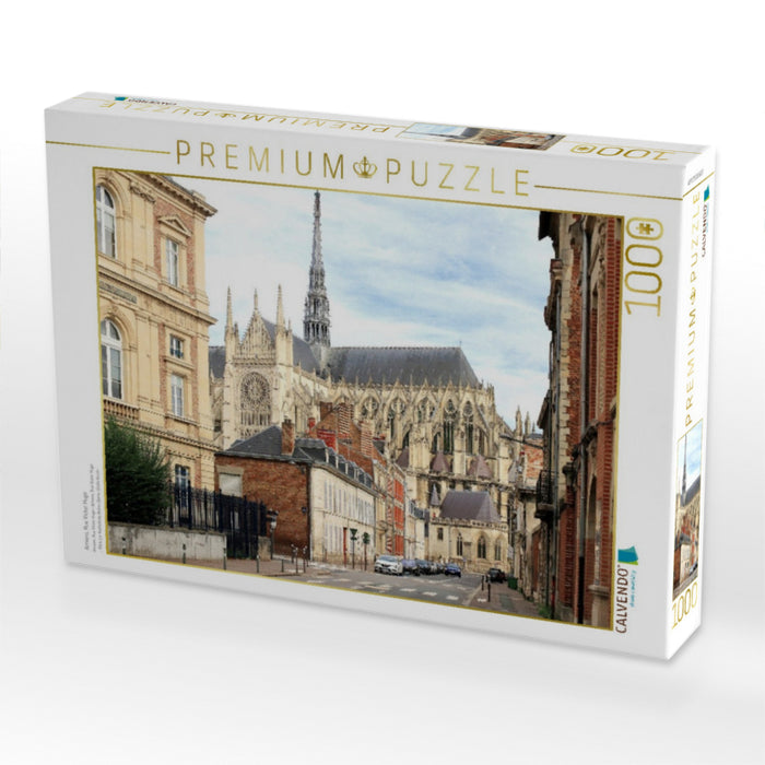 Amiens, Rue Victor Hugo - CALVENDO Foto-Puzzle'