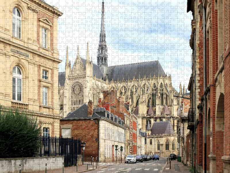 Amiens, Rue Victor Hugo - CALVENDO Foto-Puzzle'