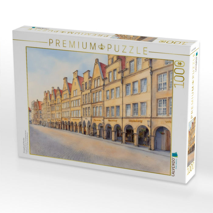 Prinzipalmarkt Münster - CALVENDO Foto-Puzzle'