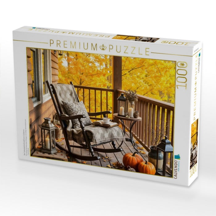 Der Schaukelstuhl weiß vom Loslassen. - CALVENDO Foto-Puzzle'