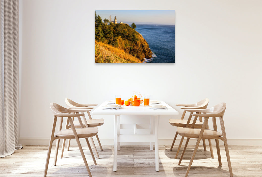 Premium Textil-Leinwand Cape Disappointment