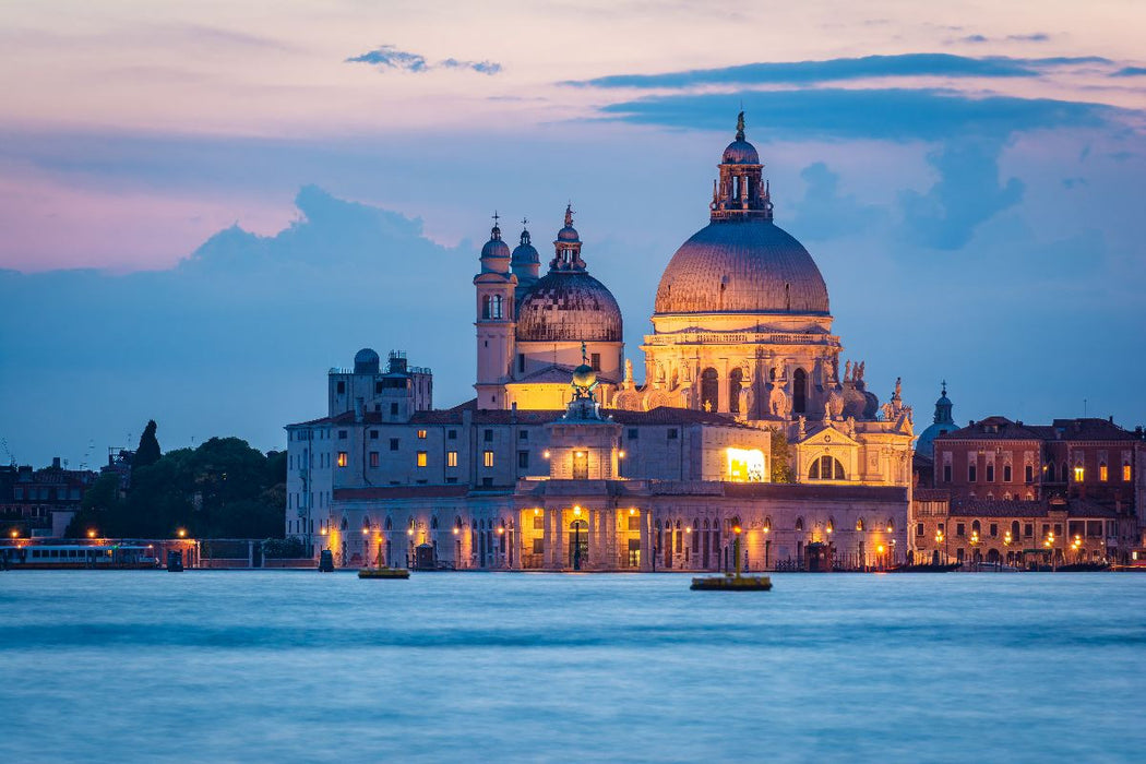 Premium Textil-Leinwand Santa Maria della Salute in Venedig