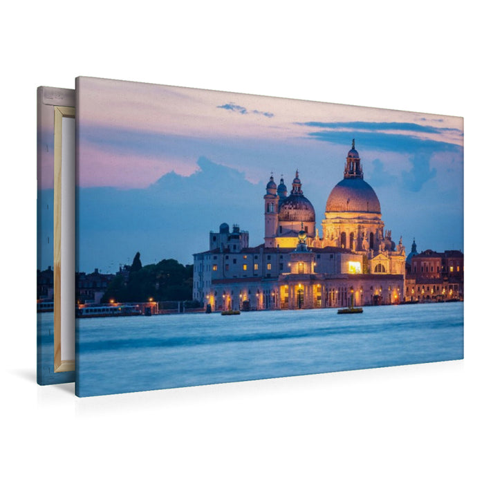 Premium Textil-Leinwand Santa Maria della Salute in Venedig