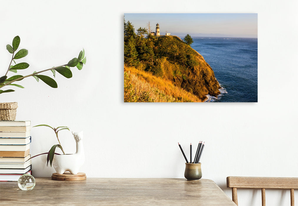 Premium Textil-Leinwand Cape Disappointment