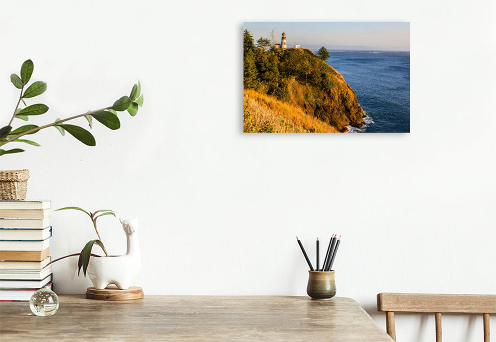 Premium Textil-Leinwand Cape Disappointment