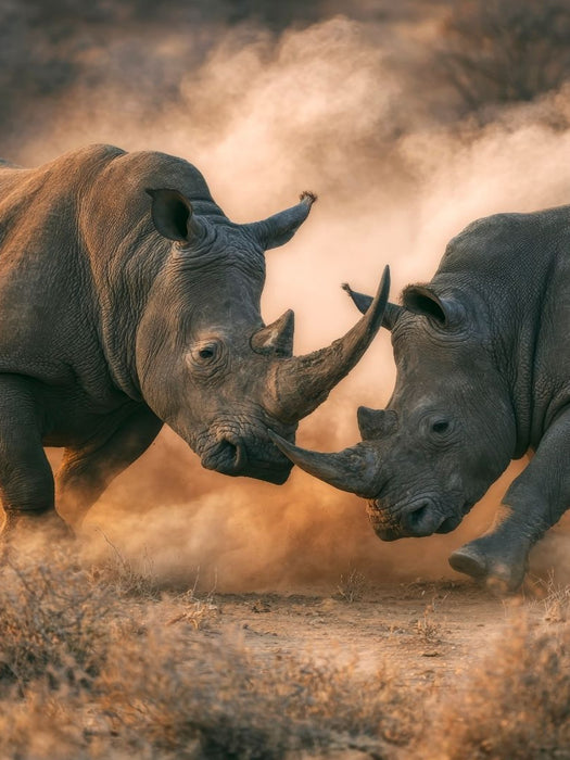 Ein Rivalenkampf - CALVENDO Foto-Puzzle'