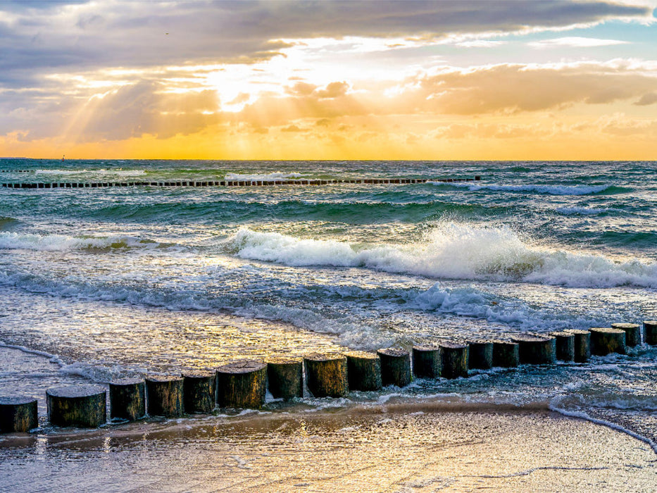 Strandansicht Zingst - CALVENDO Foto-Puzzle'