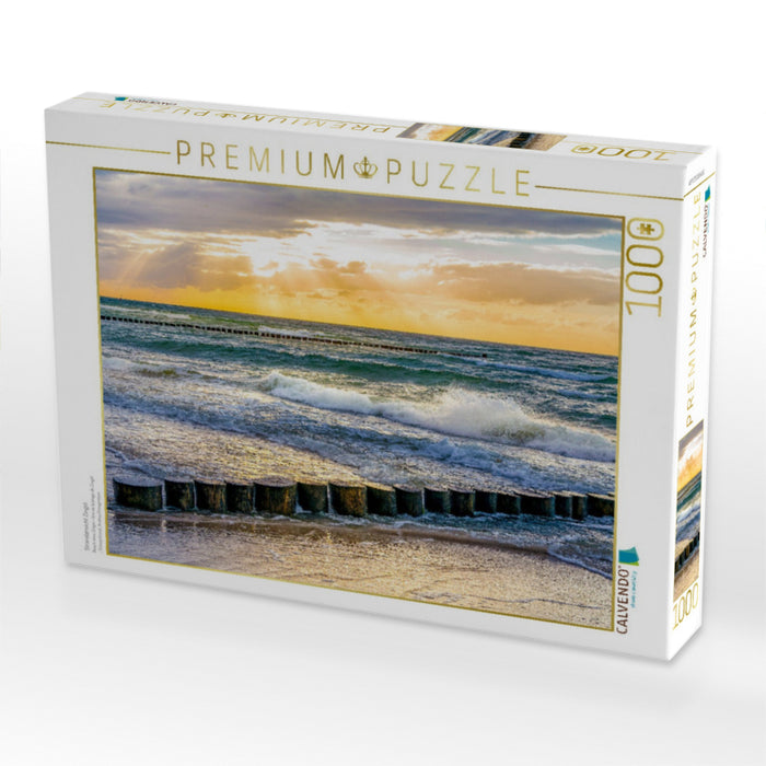 Strandansicht Zingst - CALVENDO Foto-Puzzle'