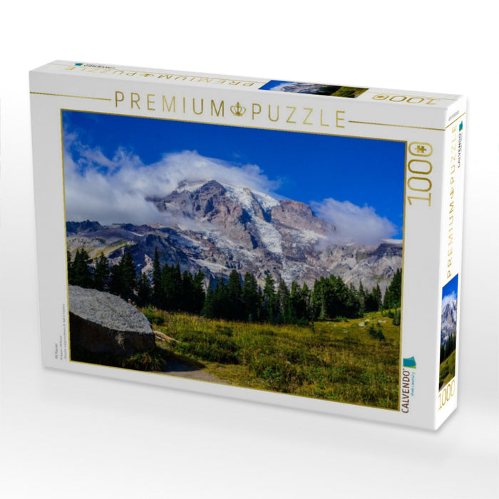 Mt Rainier - CALVENDO Foto-Puzzle'