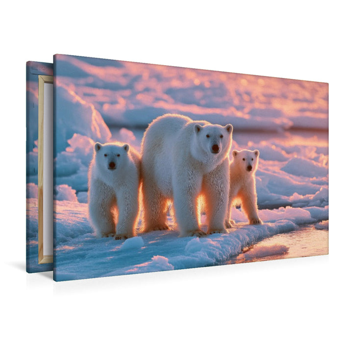 Premium Textil-Leinwand Ein Motiv aus dem Kalender Magie der Wildnis