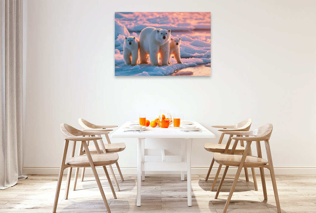 Premium Textil-Leinwand Ein Motiv aus dem Kalender Magie der Wildnis