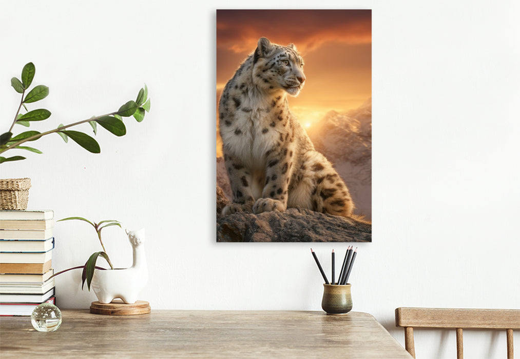 Premium Textil-Leinwand Ein Motiv aus dem Kalender Im Herz der Wildnis