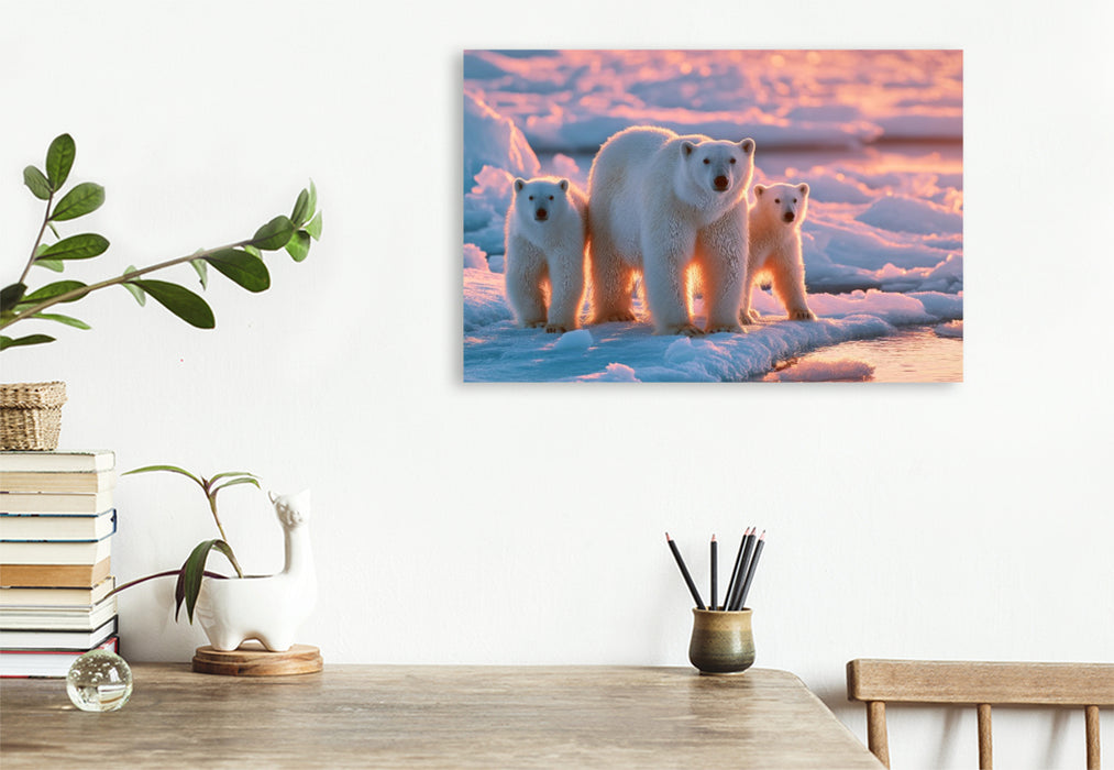 Premium Textil-Leinwand Ein Motiv aus dem Kalender Magie der Wildnis