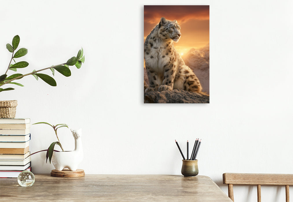 Premium Textil-Leinwand Ein Motiv aus dem Kalender Im Herz der Wildnis