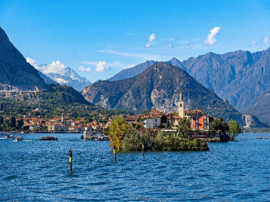 Blick auf die Isola dei Pescatori - CALVENDO Foto-Puzzle'