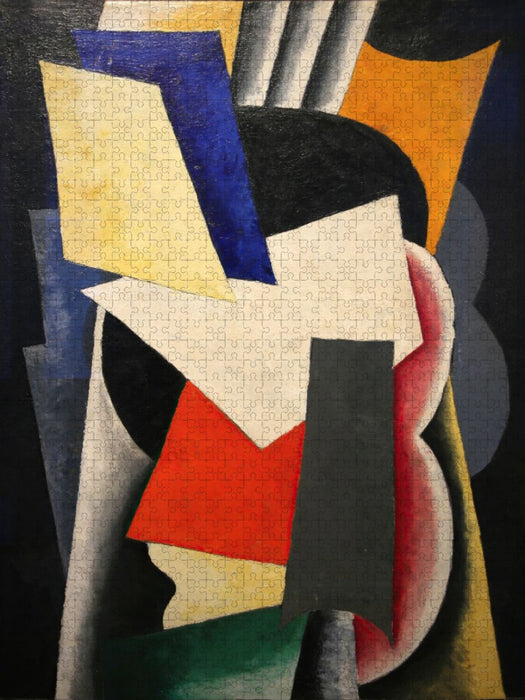 Malerisch-architektonisches Stillleben mit Instrumenten, 1915 - CALVENDO Foto-Puzzle'