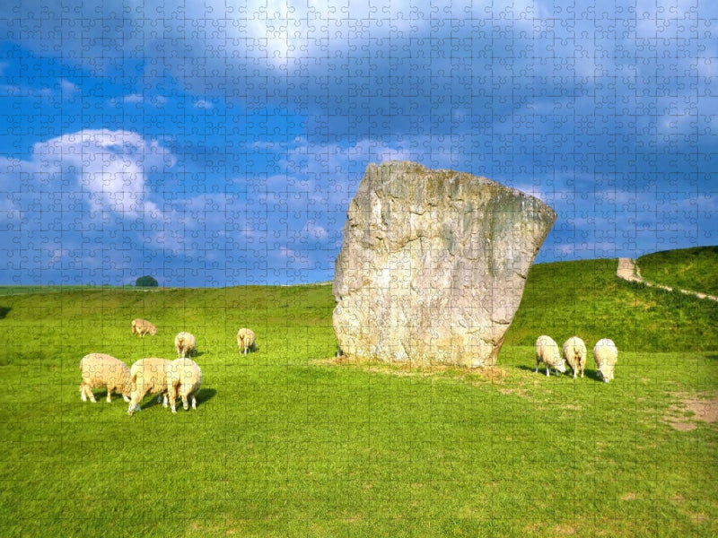 Ein Motiv aus dem Kalender Südengland Mystische Steinkreise und Dartmoor - CALVENDO Foto-Puzzle'