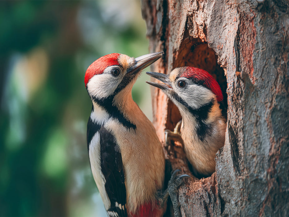 Liebe im Takt der Natur, ein Lied aus Fürsorge - CALVENDO Foto-Puzzle'