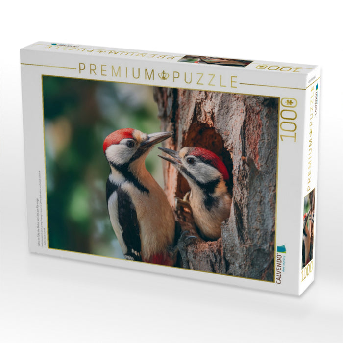 Liebe im Takt der Natur, ein Lied aus Fürsorge - CALVENDO Foto-Puzzle'