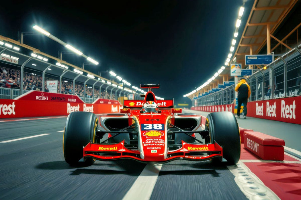 Premium Textil-Leinwand Wie ein Formel 1 Team. Schnell. Präzise. Unaufhaltsam.