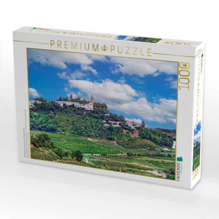 Weinanbau im Piemont in der Region Roero - CALVENDO Foto-Puzzle'