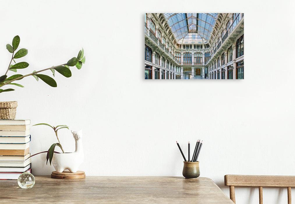 Premium Textil-Leinwand Galleria Subalpina