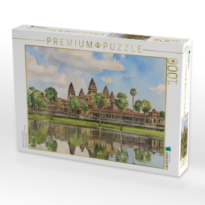 Angkor Wat - Kambodscha - CALVENDO Foto-Puzzle'